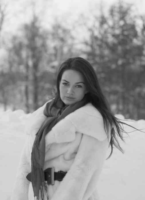 Elina Irina Volodchenko - kaunis ja älykäs tyttö