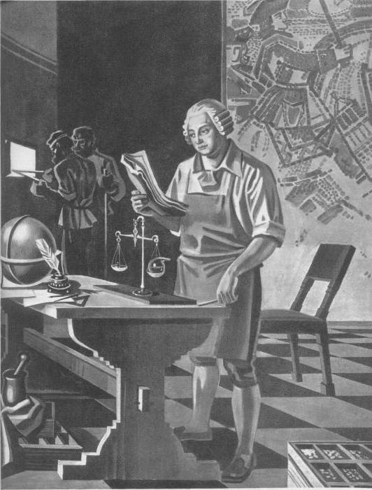 Mikhail Vasilyevich Lomonosov 1700-luvun kirjallisuudessa